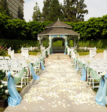 Rose Court Garden at Disneyland Hotel