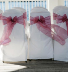 Chair covers and sashes