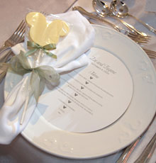 White cotton napkin
