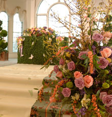 Enchanted Garden urns
