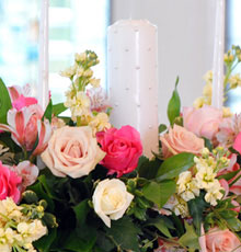Floral unity arrangement