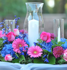 Outdoor unity candles