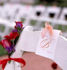 White folding chairs