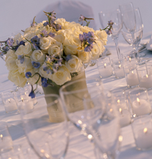 Something Blue Centerpiece