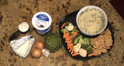 TARA GIDUS' HEALTHY SPINACH ARTICHOKE DIP