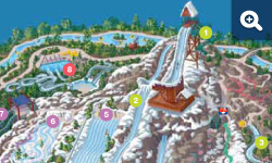 Blizzard Beach Map
