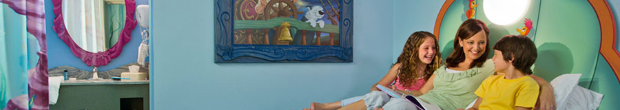 Disney Story Rooms